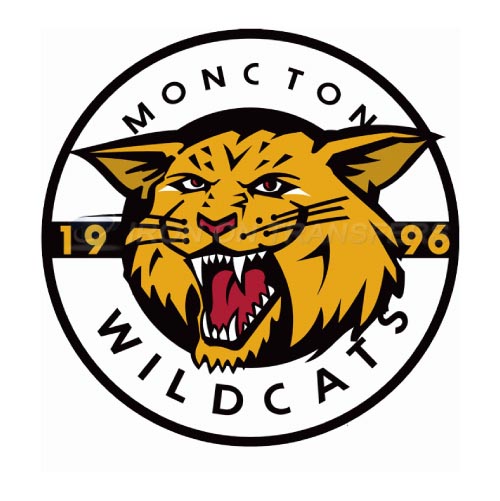 Moncton Wildcats Iron-on Stickers (Heat Transfers)NO.7440